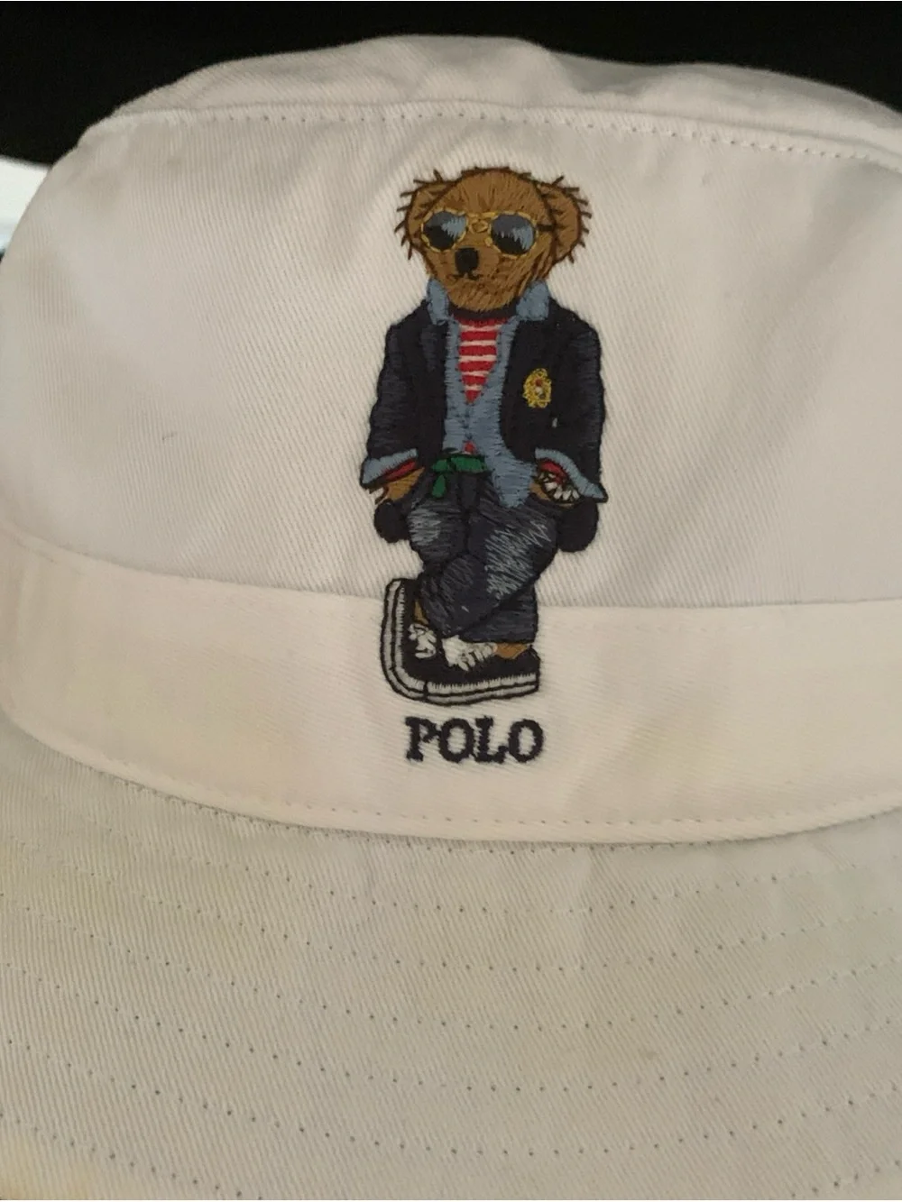 Polo Ralph Lauren Polo Bear Bucket Cap Hat - RL Europe Sz L/Xl